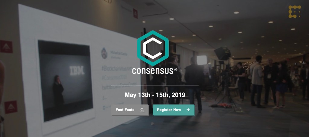 Detalles de la Conferencia Consensus Blockchain&nbsp;2019