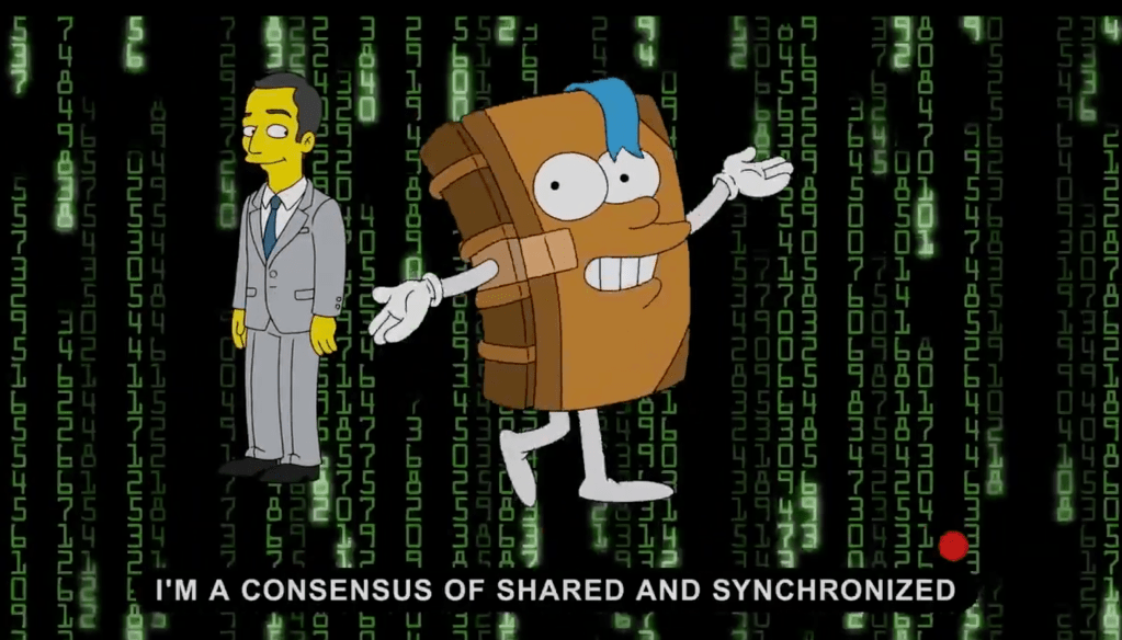 Crypto aparece en Los Simpsons donde Jim Parsons explica que es ‘Cash of the&nbsp;Future’